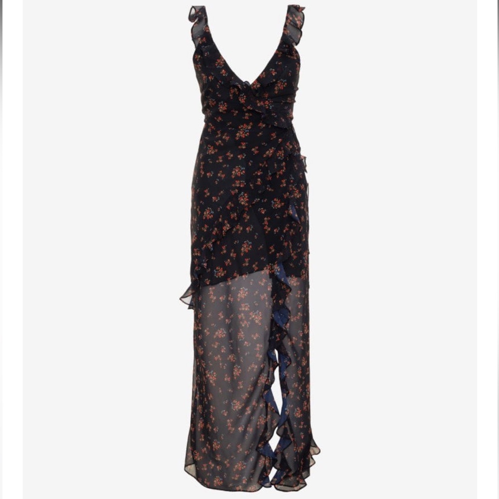 Rumored Just Like Heaven Maxi Dress in Spanish Poppy